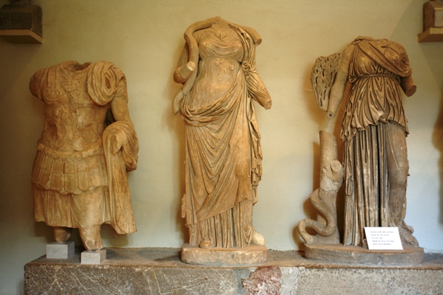 Epidavros - Statues found within the Epidavros sanctuary